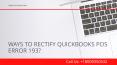 How to resolve QuickBooks POS Error 193? PowerPoint PPT Presentation