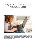11 Tips To Boost An WooCommerce Website Sales In 2020 PowerPoint PPT Presentation