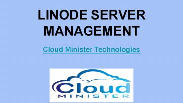 Linode server management