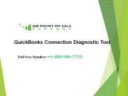 QuickBooks Connection Diagnostic tool