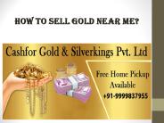 How To Sell Gold Near Me?