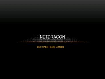 Netdragon- VR for the Classroom