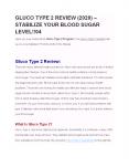 Gluco Type 2 Review (2020) - Stabilize Your Blood Sugar PowerPoint PPT Presentation