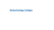 Biotechnology Colleges (2)