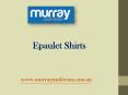 Epaulet Shirts - murrayuniforms PowerPoint PPT Presentation