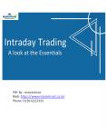 Intraday Trading - A Look at The Essential PowerPoint PPT Presentation