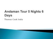 Andaman Tour Package Curated By Thomas Cook