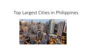 Top Cities in Phillippines