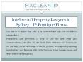 Intellectual Property Lawyers in Sydney | IP Boutique Firms FAQ PowerPoint PPT Presentation
