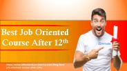 Best job oriented course after 12th