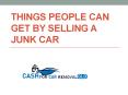 Things People Can Get By Selling A Junk Car PowerPoint PPT Presentation