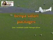 Kenya Safari Packages