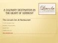 A Culinary Destination in the Heart of Vermont PowerPoint PPT Presentation