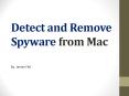 Remove spyware from Mac PowerPoint PPT Presentation