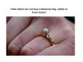 From where we can buy a diamond ring, online or from stores