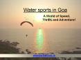 Water Sport Packages In Goa PowerPoint PPT Presentation