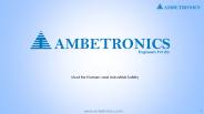 Company Profile of Ambetronics Engineers Pvt Ltd