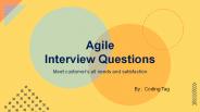 Latest Agile Interview questions || Coding Tag