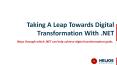 How .NET Development Platform Helps Achieve Digital Transformation PowerPoint PPT Presentation