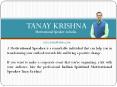 Tanay Krishna Best Motivational Speaker in India PowerPoint PPT Presentation