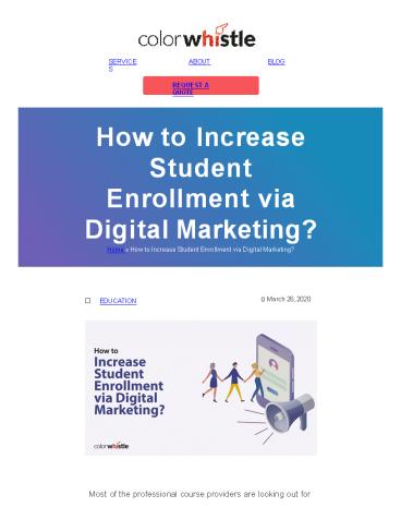 5 Useful Steps To Double Your Student Enrollment Campaign via Digital Marketing