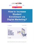 5 Useful Steps To Double Your Student Enrollment Campaign via Digital Marketing PowerPoint PPT Presentation