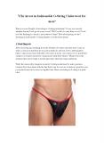 Why invest in fashionable G-String Underwear for men? (1) PowerPoint PPT Presentation
