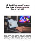 13 Best Shipping Plugins For Your Woocommerce Store In 2020