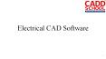 Electrical CAD | Electrical CAD Software | Electrical CAD Courses in Chennai PowerPoint PPT Presentation
