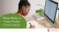 What Makes A Great Tender Cover Letter? PowerPoint PPT Presentation