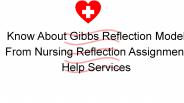 What is Gibbs Reflection Model? Explained By Experts