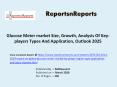 Glucose Meter market Size, Growth, Analysis Of Key-players Types And Application, Outlook 2025 PowerPoint PPT Presentation