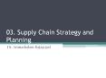 Supply Chain Strategy and Planning PowerPoint PPT Presentation