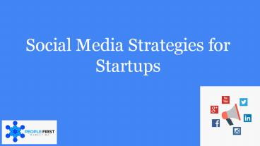 Social Media for Startups during Coronavirus - People First Marketing