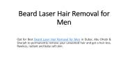 Beard Laser Hair Removal for Men