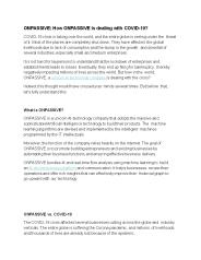 ONPASSIVE How ONPASSIVE is dealing with COVID-19