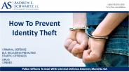 How To Prevent Identity Theft