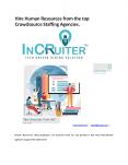 crowdsource recruitment agency. PowerPoint PPT Presentation
