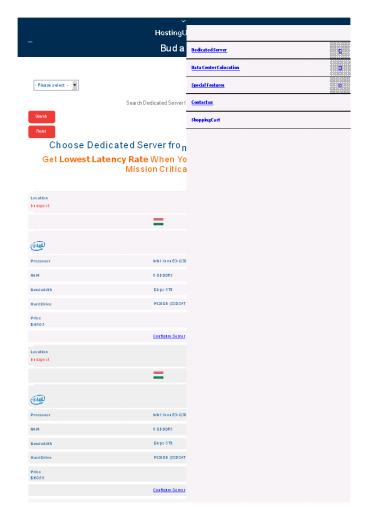 Dedicated server in Budapest