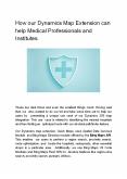 How our Dynamics Map Extension can help Medical Professionals and Institutes PowerPoint PPT Presentation