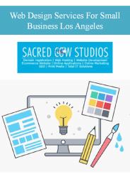 Web Design Services For Small Business Los Angeles