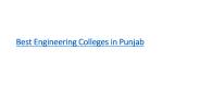 best engineering colleges in Punjab (1)