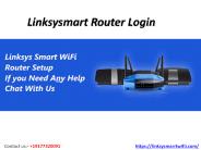Linksysmart Router Wifi Login