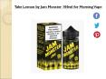 Take Lemon by Jam Monster 100ml for Morning Vape