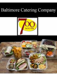 Baltimore Catering Company