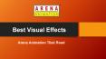 Best Visual Effects - Arena Animation Tilak Road PowerPoint PPT Presentation