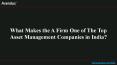 What Makes the A Firm One of The Top Asset Management Companies in India? PowerPoint PPT Presentation