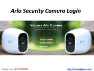 Arlo Camera Setup Login