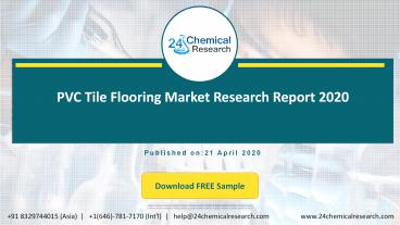 PVC Tile Flooring Market Research Report 2020