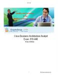 Cisco Business Architecture Analyst exam 810-440 Dumps PDF, Android & Desktop Software PowerPoint PPT Presentation
